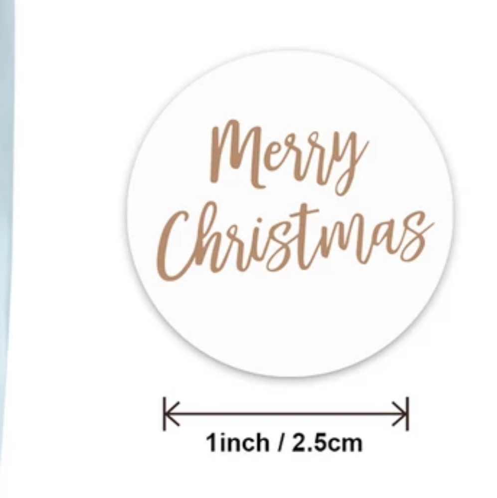 Merry Christmas Stickers.